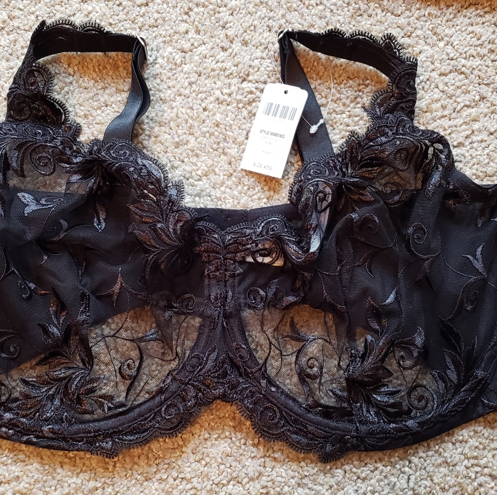 Sensuous Lace Unlined Bra